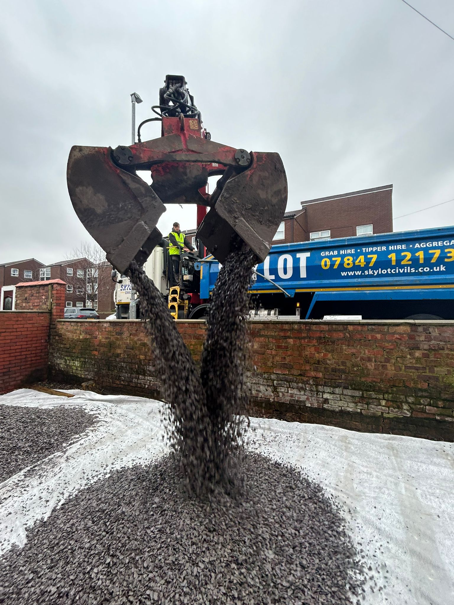 Skylot Civils aggregates in St Helens