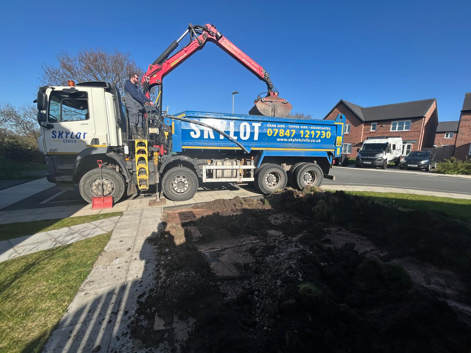 Skylot Civils grab hire in Chester